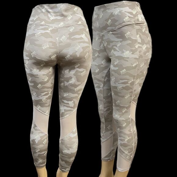 Victorias Secret Pink Active Ultimate High Waist Sport legging polar gray Large - Picture 4 of 4